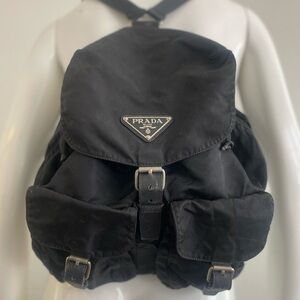 Prada Classic Black Backpack